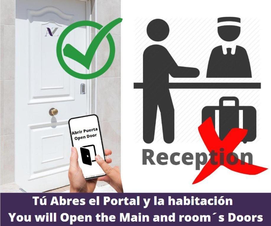 Ayz Luis Cabrera-Auto Check-In Property Madrid Eksteriør billede
